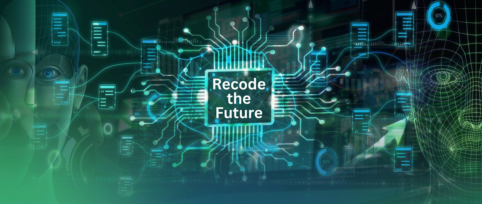 AI and digital transformation visual
